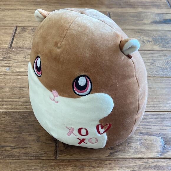 SQUISHMALLOWS Kelly Toy Hamster Valentine's Day Plush Stuffed Animal - Picture 3 of 11